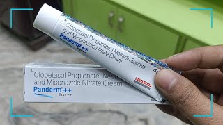 🔴Panderm Cream 15gm  Clobetasol Propionate Neomycin Sulphate and Miconazole Nitrate Cream [upl. by Ravahs]