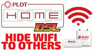 How To Hide PLDT HOME DSL WiFi SSID 2018 [upl. by Latea]