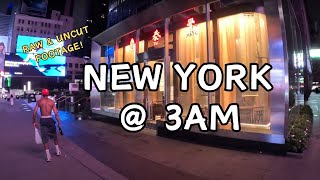 NEW YORK CITY at 3AM RAW UNCUT VIDEO 😱 WHAT REALLY GOES ON [upl. by Stutzman]