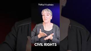 How To Sign Civil Rights civilrights politicalvocabulary aslinterpreter aslstudent howtosign [upl. by Ydnec]