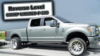 Reverse leveled 600HP F350 Limited [upl. by Aicerg]