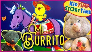 Mi Burrito SabaneroMy Little Donkey  Kids Book with Bilingual Christmas Song [upl. by Cohe116]