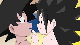 Goku x Caulifla Kissing [upl. by Lejeune]