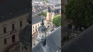 Toits de Nevers et campagne nivernaise  Un spectacle à 52 mètres du haut de la cathédrale [upl. by Ronnie]