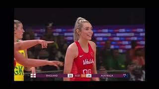 Australia vs England Final 3rd Quarter  Netball World Cup 2023 [upl. by Irma664]