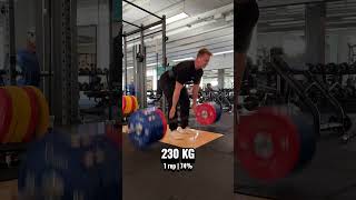 Hvordan varmer jeg op til en 310 KG dødløft  gym [upl. by Gnuhc]