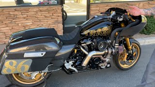 Trask Performances Harley Turbo Ready For King Of The Baggers [upl. by Hamel164]