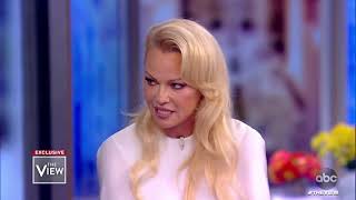 Pamela Anderson on Julian Assange and 2016 Election  The View [upl. by Barrow]