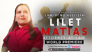 Kapuso Stream March 4 2024  Lilet Matias AttorneyAtLaw WORLD PREMIER  LIVESTREAM [upl. by Cown247]