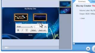 Tutorial on how to create blu ray with menu [upl. by Lynnea]