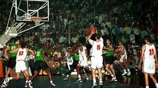 Olympiacos vs Joventut Badalona 5759 Euroleague 1994 Final [upl. by Buffum]