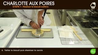 Recette Charlotte aux poires [upl. by Adimra]