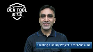 Creating a library project in MPLAB® X IDE [upl. by Eimyaj]