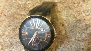 REAL Ulysse Nardin 1071 no 001 Automatic 18kt Rose Gold Review  BEST WATCH EVER [upl. by Uyekawa1]