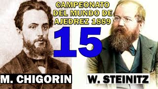 ♟¡PARTIDA DE LOCURA CHIGORIN TENÍA LA VICTORIA Y STEINITZ SE IMPONE CON UNA COMBINACIÓN BRILLANTE 💥 [upl. by Bergstrom111]