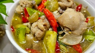 RESEP SIMPLE GARANG ASEM AYAM TANPA SANTAN TANPA DIBUNGKUS DAUN PISANG [upl. by Evette]