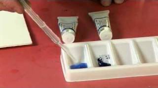 How to Use Granulation and Watercolour Mediums [upl. by Korwun]