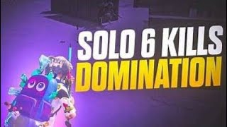 SOLO 6 FINISHE 😱BGMI RANK PUSH‼️ SAMSUNGA7A8J5J7J2J3XSA3A4A5 pilubhaa [upl. by Holladay]