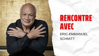 L’humanité est un roman Conversation avec EricEmmanuel Schmitt [upl. by Nico]