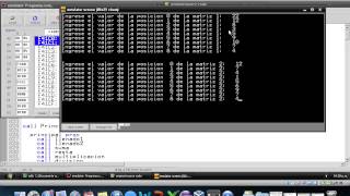 Procedimientos y matrices en emu8086 Parte III [upl. by Mccarty]