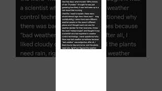 A Weather Tumblr Post [upl. by Junius]