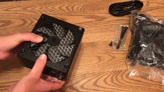 Installing a Power Supply Unit  Corsair RM750X [upl. by Lammaj277]