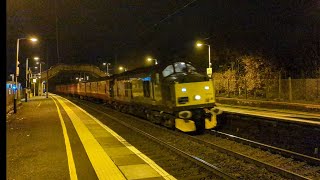 37510 on Royal Mail Class 325 Scrap Move from Mossend amp Class 8868 Combo at Carluke 071124 [upl. by Mattson]