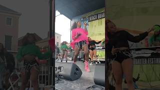 TheQueenDivaTV is the Queen that WILL make you bounce at French Quarter Festival 2024 in Nola [upl. by Coyle]