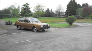 1977 Volvo 343 Pulling away and coming back [upl. by Nytsirk]