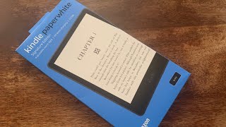 Kindle Paperwhite Signature Edition Unboxing amp SetUp [upl. by Airebma]