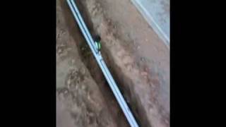 Installing the Underground Sprinkler System [upl. by Eeldivad]