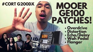 5 MOOER GE100 PATCH EVEN PATCH Get Your Pedals to the Next Level mooerge100 mooeraudio [upl. by Flan]