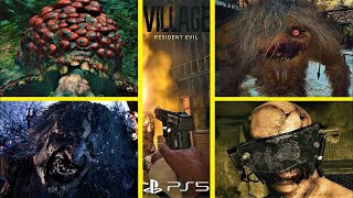 Resident Evil Village All Boss PS5 [upl. by Afatsom56]