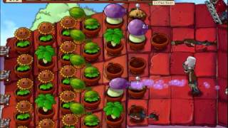 Plants vs Zombies Adventure Mode Level 5  9 [upl. by Vinna]