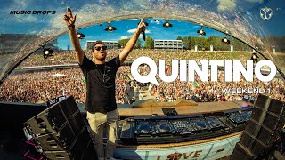 Quintino Drops Only  Tomorrrowland Belgium 2022  Mainstage WEEK 1 [upl. by Ttenna]