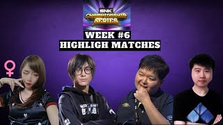 KOFXV SNK Championship Series Highlight Matches TOP 16 Week 6 kofxv Sanwa MLacid♀️Xiaoyi 小艺 [upl. by Riddle]