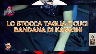 CON LO STOCCA TAGLIA E CUCI  BANDANA DI KAKASHI [upl. by Seitz99]