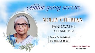 FUNERAL SERVICE  MOLLY CHERIAN [upl. by Jet]