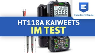 Digital Multimeter Review HT118A von KAIWEETS im Test 2021 [upl. by Oeak]