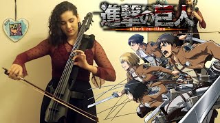 Attack on Titan Opening 4 Red Swan Cello Cover 進撃の巨人 [upl. by Wilkins]