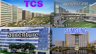 TCS SEZ V campus Tour Noida sector 135  Candor Techspace IT Hub Greater Noida Delhi all tours [upl. by Lenrad]