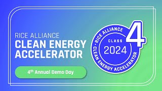 ETVF 2024 Rice Alliance Clean Energy Accelerator – Class 4 Demo Day [upl. by Spada]