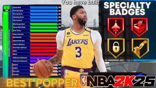 BEST POPPER BUILD IN NBA2K25 [upl. by Ohnuj]