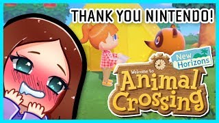 Animal Crossing New Horizons E3 Trailer Reaction  MissFushi [upl. by Milissa]