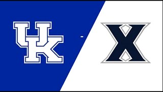 Kentucky vs Xavier College Soccer Highlights [upl. by Harras]