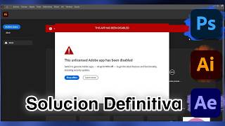 Cómo Solucionar el Error de Licencia en Adobe Illustrator y Otros Productos de Adobe 2024 [upl. by Kolnos]