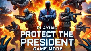 PLAYING PROTECT THE PRESIDENT GAME MODE CODM [upl. by Yrahcaz]