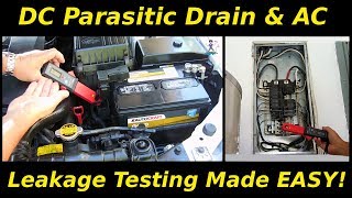 Parasitic Drain amp ACDC Leakage Testing [upl. by Nomihs]