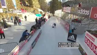 St Moritz WCh Womens Skeleton Heat 2 January 31 2013 [upl. by Harimas]