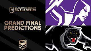 NRL Grand Final Predictions 2024  Storm vs Panthers [upl. by Ebby]